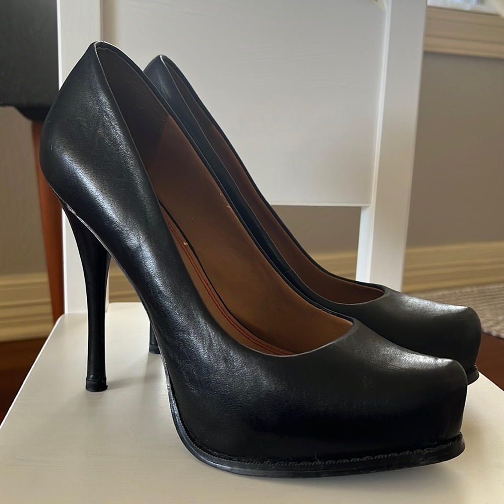Italian Genuine Leather High Heels